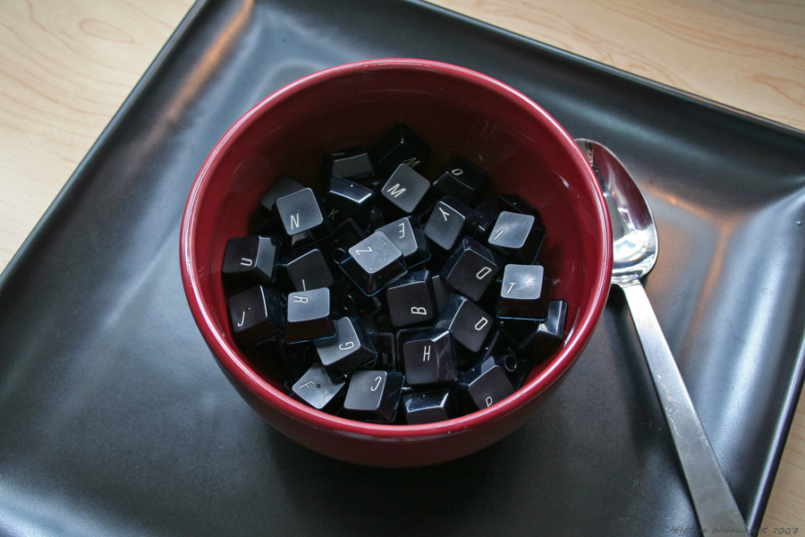 A bowlful of acronyms