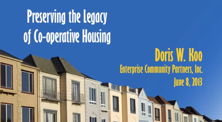 Preserving the Legacy of Co-operative Housing